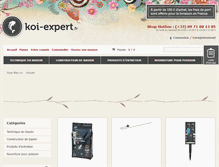 Tablet Screenshot of koi-expert.fr